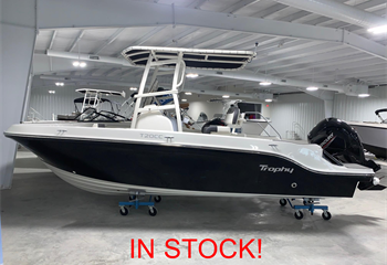 2023 Bayliner Trophy 20 CC Black/White Boat